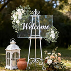 Wedding Arch Flowers Set of 2, Artificial Flowers for Arch Backdrop Wedding Welcome Ceremony Sign, Faux Floral, alternate