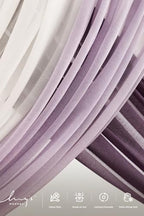 Wedding Arch Flowers with Drapes Kit, Lilac & Purple in Prpl-lilac & Sage Purple, alternate view 4