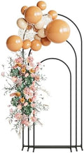 Wedding Arch, Metal Arch Backdrop Stand, Black, 6FT, 5FT, 4FT in Black