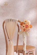 Wedding Artificial Flowers Combo, Rose Peony Blush Champagne in Blush & Champagne, alternate view 6