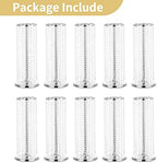 Wedding Centerpieces Flower Vases: 23.6” Tall, Silver, 10 Pcs in Silver, alternate view 6