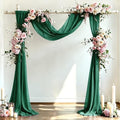 Wedding Draping Fabric Emerald Green Drapes for Backdrop in Emerald Green