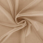 Wedding Draping Fabric Nude Drapes for Backdrop, 2 Pack in Nude, alternate view 6