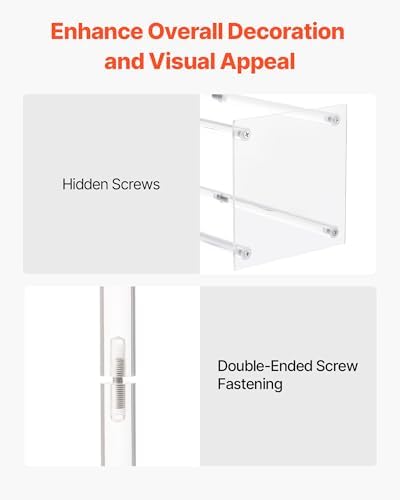 Wedding Flower Stand, 10PCS 19.69-inch Column Flower Stand, Floral Stands with Acrylic Laminate, Cylindrical, alternate view