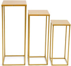 Wedding Flower Stand Metal Vase Stand Geometric Centerpiece Vases Iron Display Rack Backdrop Frame Gold Flower