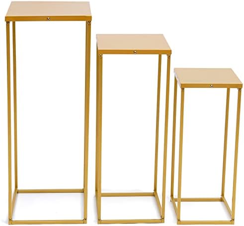 Wedding Flower Stand Metal Vase Stand Geometric Centerpiece Vases Iron Display Rack Backdrop Frame Gold Flower
