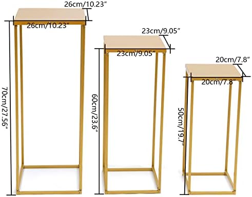 Wedding Flower Stand Metal Vase Stand Geometric Centerpiece Vases Iron Display Rack Backdrop Frame Gold Flower, alternate