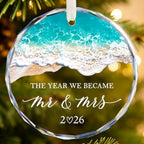 Wedding Gifts for Couples 2026 Mr and Mrs Ornament