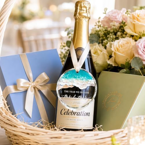 Wedding Gifts for Couples 2026 Mr and Mrs Ornament, alternate view 5