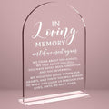 Wedding Memorial Sign in Loving Memory Wedding Sign or Reception Event Party, Bridal Shower Decorations, Wedding