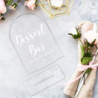 Wedding Sign Decor, Dessert Bar Sign for Reception Event Party, Bridal Shower Decorations, Wedding Table Acrylic, alternate