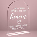 Wedding Sign Decor, In loving memory wedding sign for Reception Event Party, Bridal Shower Decorations, Wedding