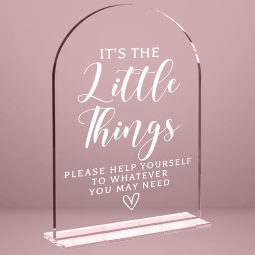 Wedding Sign Decor, Please Help Yourself to Whatever You May Need Sign for Bridal Shower Decorations, Wedding