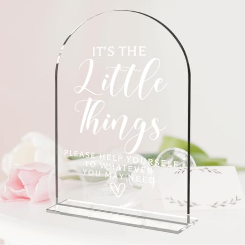 Wedding Sign Decor, Please Help Yourself to Whatever You May Need Sign for Bridal Shower Decorations, Wedding, alternate view