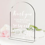 Wedding Sign Decor, Please Takea Bag Fill it With Treats Sign for Reception Event Party, Bridal Shower, alternate view 2