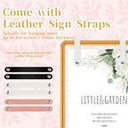 Wedding Welcome Sign Stand, Adjustable White Welcome to our Wedding Sign Holder Metal Easel with Design Bundle, alternate