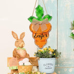 Welcome Door Sign, Wooden, for Front Door, Easter Carrot, alternate view 5