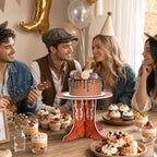 Western Cowboy Boot Cake Stand, Cowboy Theme Birthday Party Decorations Cupcake Holder Cake Stand for Wild West, alternate