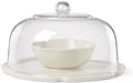 What A Treat 3-in-1 Porcelain Cake Stand in White