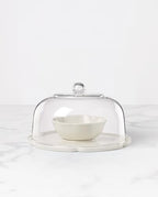 What A Treat 3-in-1 Porcelain Cake Stand in White, alternate view 5