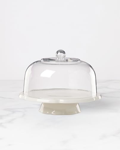 What A Treat 3-in-1 Porcelain Cake Stand in White, alternate view 7