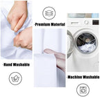 White 10 x 20 Ft Large Screen Backdrop for Photography, Pure White Non-Reflective Fabric Wrinkle Free Photo, alternate view 4