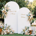 White Arch Backdrop Cover, Set 6FT & 7.2FT Wedding Arch Covers in 6FT, 7.2FT in White
