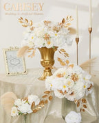 White Artificial Flowers Combo Box Set for Wedding Bouquets Home Decor in White, alternate view 6