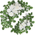 White Artificial Flowers for Wedding Arch Set of 2
