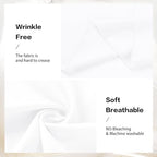 White Backdrop Curtains for Parties, Chiffon Photo Backdrop Drapes 2 Panels 5x8ft Sheer Outdoor Curtain for, alternate view 3