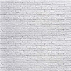 White Brick Wall Backdrop White Brick Photo Backdrop Thin Vinyl Photography Background Studio Prop 10931