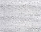 White Brick Wall Backdrop White Brick Photo Backdrop Thin Vinyl Photography Background Studio Prop 10931(10x8FT)