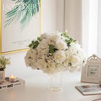 White Flowers Balls for Centerpieces: 15.7in Diam, Set of 2 in White, alternate view 6