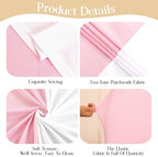 White Pink Arch Backdrop Cover 6FT Party Wedding Arch Covers Stretchy Backdrop Baby Shower Bridal Shower Photo, alternate
