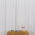 White Sequin Backdrop, 20Ft x 10Ft Glitter Photography Background Curtains for Party Baby Shower Wedding