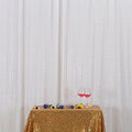 White Sequin Backdrop,6FT x 8FT Sequin Photography Backdrop Curtain for Party Decoration in 6x8 ft in White
