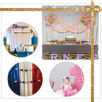 White Sequin Backdrop, 8FT x 10FT Sequin Photography Backdrop Curtain for Party Decoration in 8 x 10ft in White, alternate