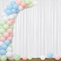 White Sequin Backdrop Curtain 4FTx8FT Glitter White Background Drapes Sparkle Photography Backdrop for Party