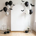 White Spandex Arch Cover 6FT Halloween Stretchy Arch Backdrop Cover in 2.6ftx6ft in White