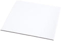 White Square Mini Cake Boards - 4 Inch Grease-Proof, Foil-Covered, Food Grade Cardboard for Cupcakes, Pastries