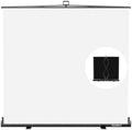【Wider Style】 78.7 x 82.7in Large Collapsible White Backdrop Screen