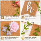 Wildflower Floral Happy Birthday Banner, alternate view 3