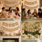 Wildflower Floral Happy Birthday Banner, alternate view 5