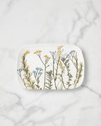 Wildflowers Stoneware Serving Tray in Multicolor, alternate view 2