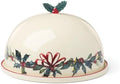Winter Greetings Small Covered Dish in 1 Count in Multicolor