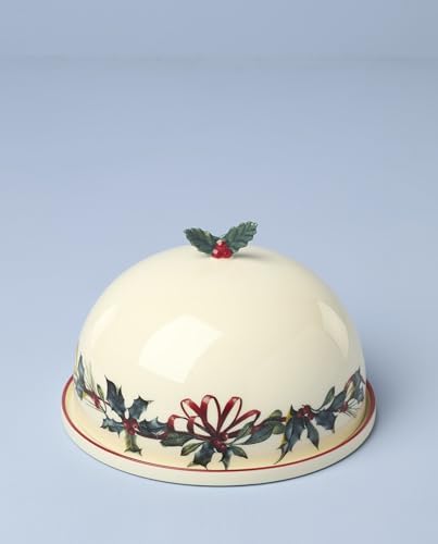 Winter Greetings Small Covered Dish in 1 Count in Multicolor, alternate view 4