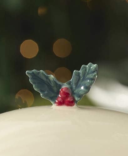 Winter Greetings Small Covered Dish in 1 Count in Multicolor, alternate view 7