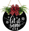 Winter Snowflake Sign Welcome For Front Door Decoration Christmas Decor Hanging Winter Sign for Living Room