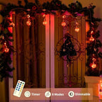 Wishing Ball Curtain Lights 9.8 x3.3 ft, USB/Battery Powered in 9.8 x3.3 ft, alternate view 3