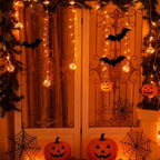 Wishing Ball Curtain Lights 9.8 x3.3 ft, USB/Battery Powered in 9.8 x3.3 ft, alternate view 6